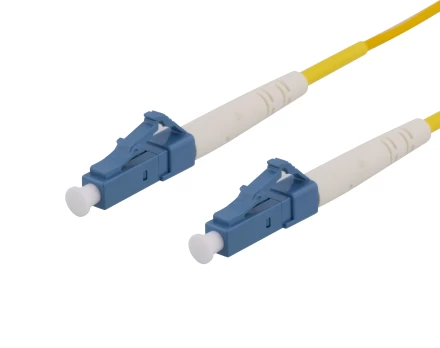 Optinis kabelis DELTACO OS2, LC - LC, simplex, singlemode, UPC, 9/125, 1m / LCLC-1S-SI