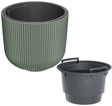 Prosperplast DONICZKA DO KWIATÓW MILLY ŚR 24CM ŽALIA PINIA
