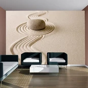 Artgeist Fototapetas - Zen sand garden kaina