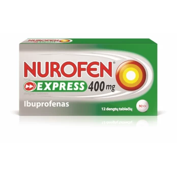 NUROFEN FORTE EXPRESS 400 mg dengtos tabletės N12