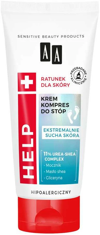 AA Help Krem-kompres do stóp - ekstremalnie sucha skóra 75ml