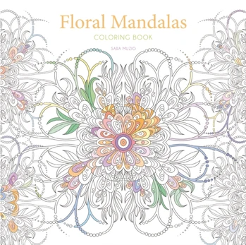 Floral Mandalas Colouring book