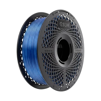 eSUN PETG-Basic plastikas 1kg 1.75mm - Translucent Light Mėlyna