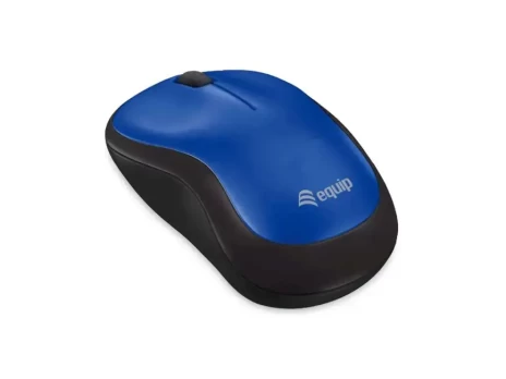 "Equip Comfort" belaidė pelė, mėlyna, dvipusė, optinė, RF belaidė, mėlyna