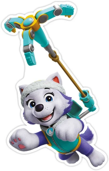 Nickelodeon Dekoracje Dekoracja ścienna Psi Patrol - Everest w akcji