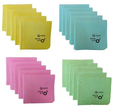 Mopatex Cisne PVA Micro2 šluostės 35x38cm (5vnt.) - Geltona
