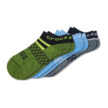 Crocs™ Crocs KID LOW BOY POOL PARTY 3 PACK SOCKS - Dydis S (208010-4F3 Kojinės)
