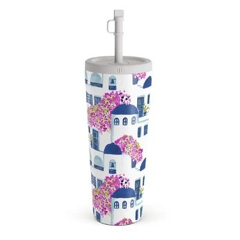 Santorini - Travel Mug, 700 ml / Straw