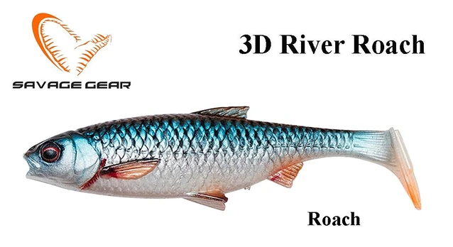 Masalas Savage Gear 3D River Roach Roach 3 vnt 12 cm 17 g 12 cm