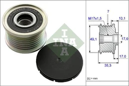 INA 535 0153 10 Freewheel alternator pulley