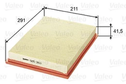 Oro filtras VALEO 585263 kaina