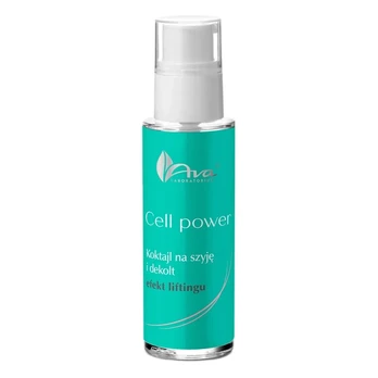 AVA LABORATORIUM_Cell Power kokteilis kaklui ir dekoltėms Lifting effect 30ml