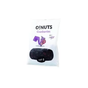 Džiovintos spanguolės O!NUTS, 150 g kaina