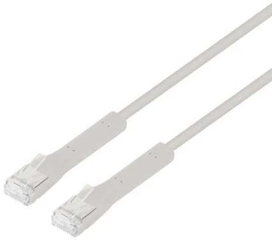 Intellinet Network Solutions INTELLINET Patchkabel Flexi Cat6a F/FTP 1m 10G Kupfer grau