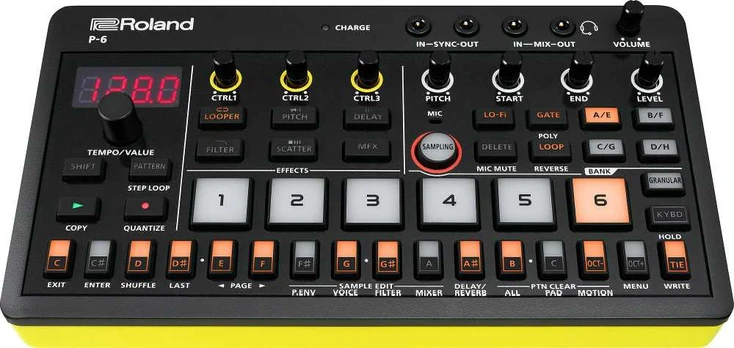 Roland AIRA Compact P-6 Creative Sampler