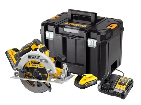 Dewalt 18v xr pil. diskas 190mm 2x5ah ps