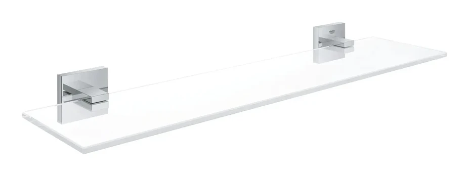 Grohe QuickFix Start Cube - lentynėlė, ilgis 53 cm, stiklas/chromas 41109000