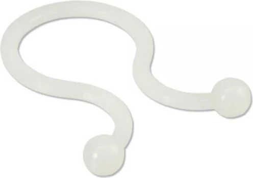 Baltas kabelių laikiklis „Inline Organizer“, 100 vnt. (59966Q)