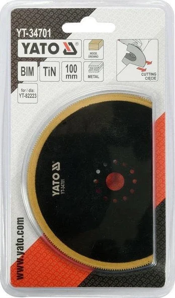 Grąžtas YATO BIM-TIN PJŪKLĖS PLOTIS 100 mm