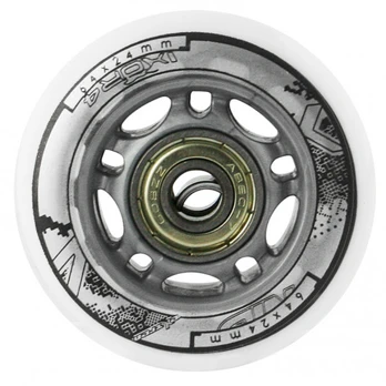 PU 64x24 82A WHITE (4 pcs) + ABEC-7 (8 pcs) SET NILS EXTREME