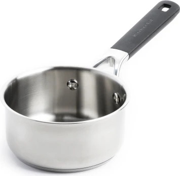 Kitchenaid - KA-Classic Stainless Steel OpenSaucepan - Silver - 14cm/1.0L