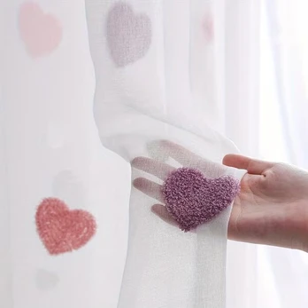 Užuolaida Love, 200x260 cm, balta