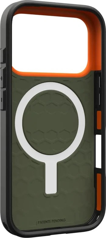 Orange UAG Civilian Magsafe,Olive/Oranžinis - iPhone 17 Pro