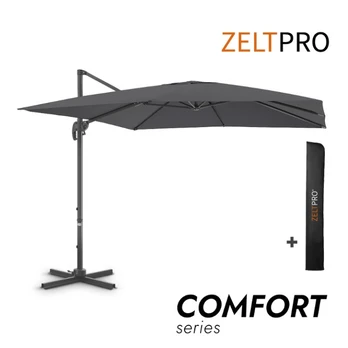 Gem. formos skėtis su užvalkalu Comfort Antracito