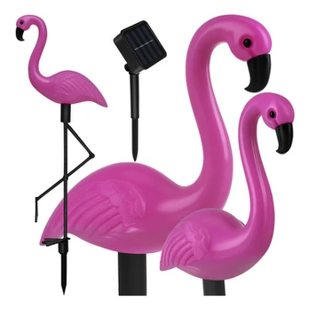 Saulės sodo lempa - flamingas gardlov 21151