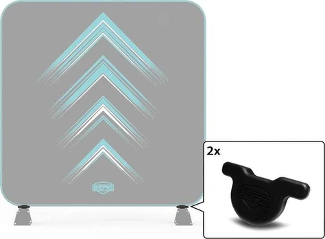 Berg AeroWall - Foam Caps For Clamp (2x)