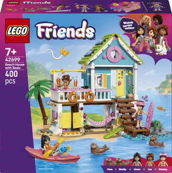 LEGO Friends 42699 Paplūdimio namelis su ruoniais