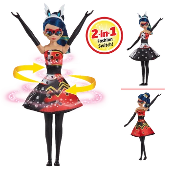 MIRACULOUS lėlė Hero Switch Penny Bug & Bee Bug, 50417