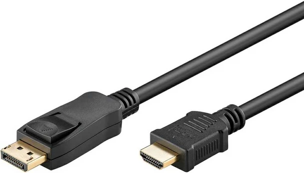 Goobay Videokabel 64837 DP auf HDMI 300cm juodas
