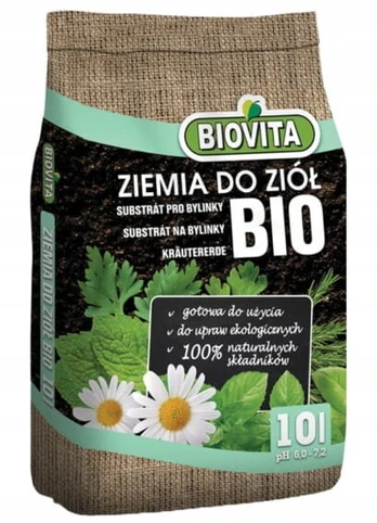 Žolių žemė BIO 10L Paruoštas substratas
