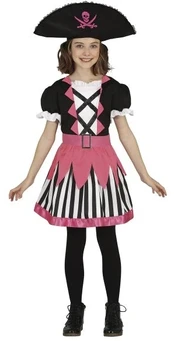 Fiesta Rožinė pirat kostume til piger