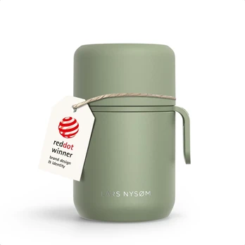 LARS NYSØM terminis maisto indas 500 ml, sandarus, žalios spalvos, NAR-3-SAGGRE