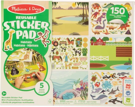 Lipdukų knygutė Melissa & Doug
