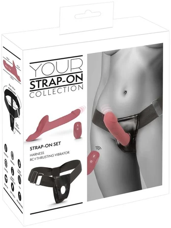 You2Toys Your Strap-On Vibrator Pink Strap-on dildo