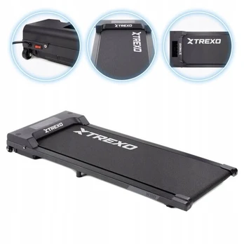 Elektrinis bėgimo takelis TREXO Walking Pad W100 juodas