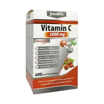 Vitaminas C, 1000mg, 100 tablečių