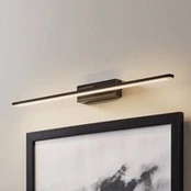LED sieninis šviestuvas "Miroir" 60 cm juodas 3000K