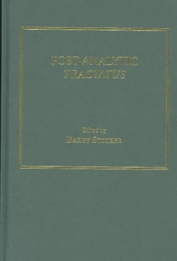 Post-Analytic Tractatus
