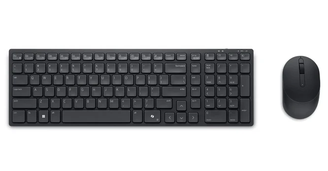 Dell Silent Keyboard and Mouse - KM555 - Estonian (QWERTY)