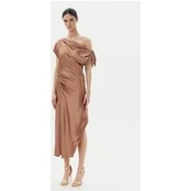 PINKO Kokteilinė suknelė 104986 A2GZ Ruda Regular Fit