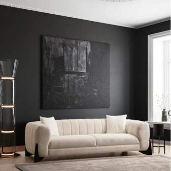 Trivietė sofa Sandreo White-3 Balta