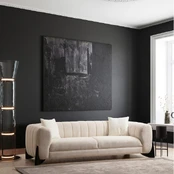 Trivietė sofa Sandreo White-3 Balta kaina