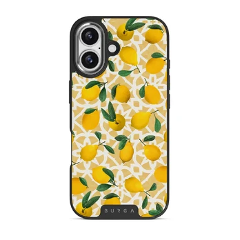 Lemon Juice - iPhone 17 Case, Elite Dark (MagSafe) / Silver