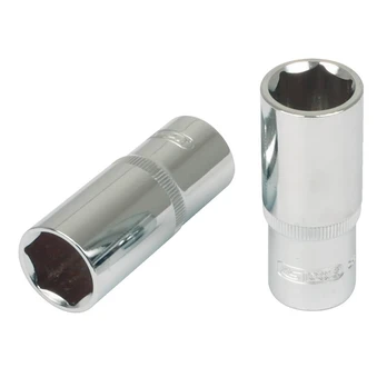 1/2" CHROME+ šešiakampė galvutė, ilga. 22mm, KS Tools