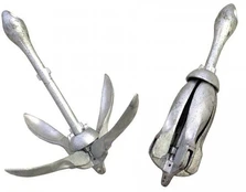 Inkaras Akara Folding Anchor, 2500 g, sidabro kaina