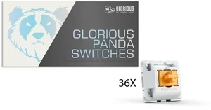 Glorious PC Gaming Race Panda switchai | tactile & clicky (36 vnt) kaina